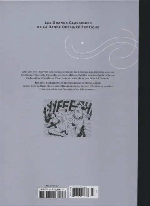 Verso de l'album Les Grands Classiques de la Bande Dessinée Érotique - La Collection Tome 107 Bizarreries - Tome 5