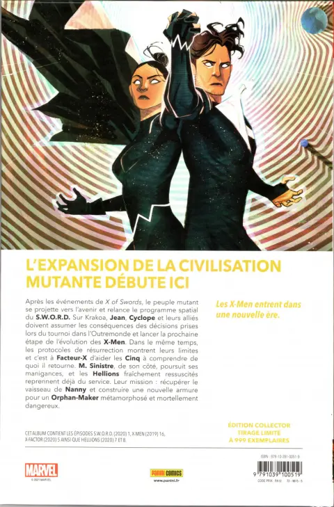 Verso de l'album Reign of X Volume 01
