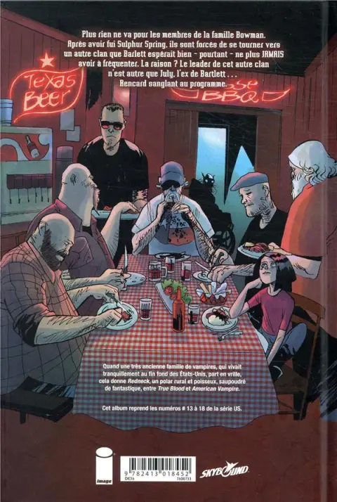 Verso de l'album Redneck Tome 3