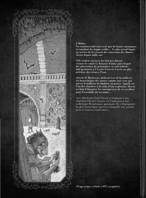 Verso de l'album Hurlevent Tome 1 La Nuit des chasseurs