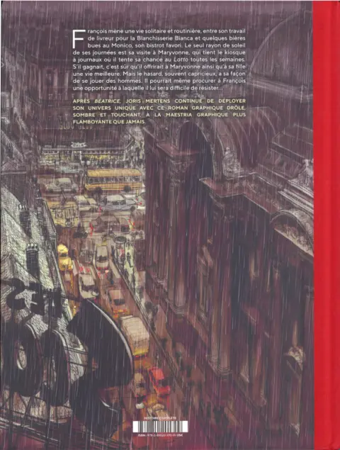 Verso de l'album Nettoyage à sec