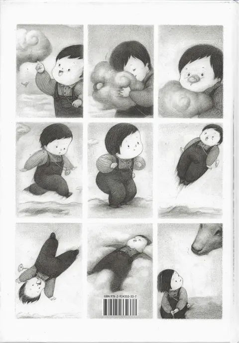 Verso de l'album L'enfant seule