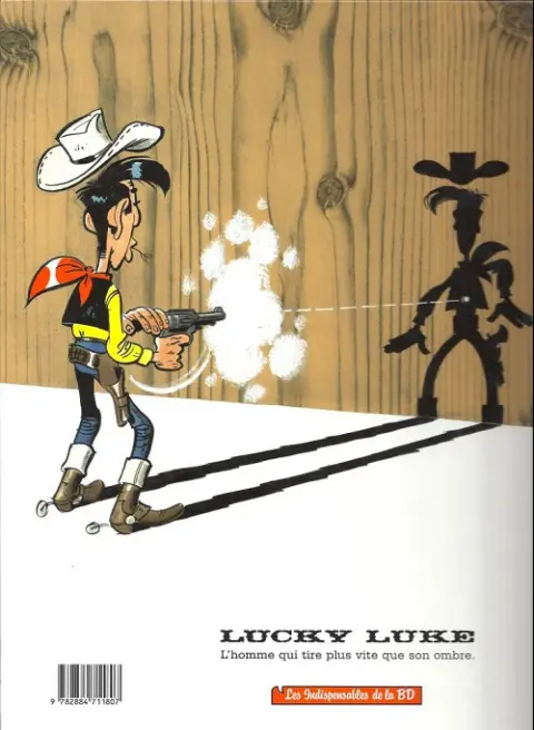 Verso de l'album Lucky Luke Tome 41 L'Héritage de Rantanplan