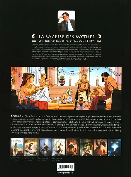 Verso de l'album Apollon