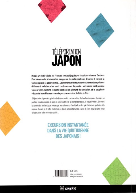 Verso de l'album Téléportation Japon