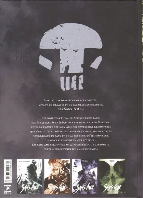 Verso de l'album Sans-âme 3 Ombre
