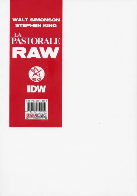 Verso de l'album La pastorale