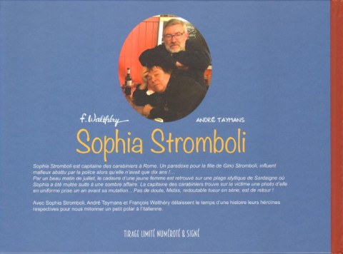 Verso de l'album Sophia Stromboli Ciao poulette !