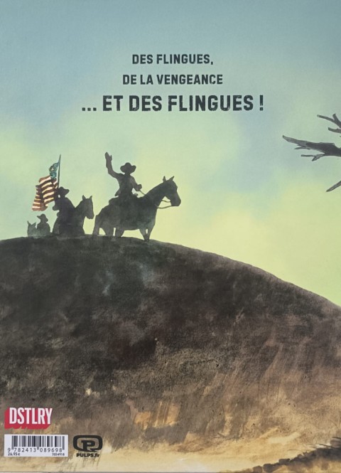 Verso de l'album La Ballade des frères Blood La ballade des Frères Blood