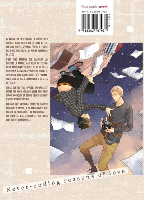 Verso de l'album Neverending reasons of love