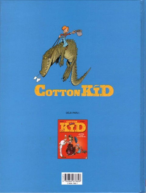 Verso de l'album Cotton Kid Tome 2 Charivari dans les bayous