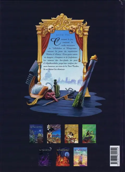 Verso de l'album De Cape et de Crocs Tome 7 Chasseurs de chimères