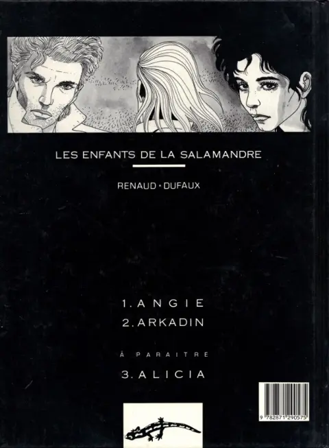 Verso de l'album Les Enfants de la Salamandre Tome 2 Arkadin