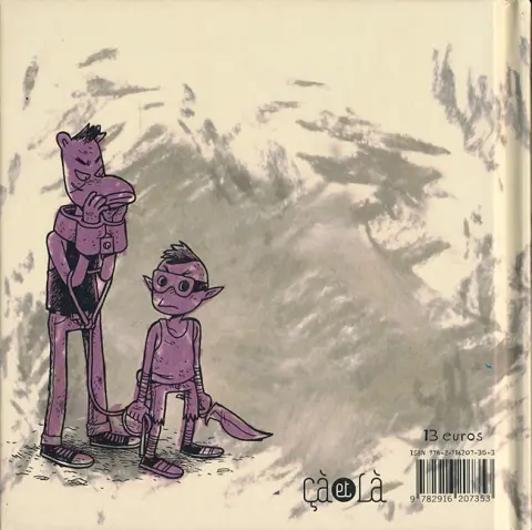 Verso de l'album Étoile du chagrin 2