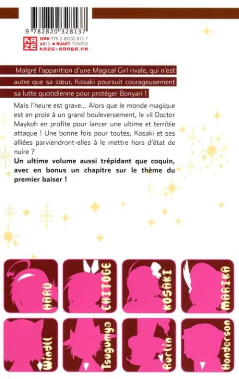 Verso de l'album Kosaki, Magical Pâtissière ! 4