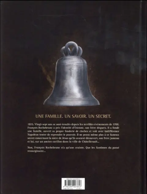 Verso de l'album Les Maîtres Saintiers Tome 2 Les sanglots de plomb, 1815