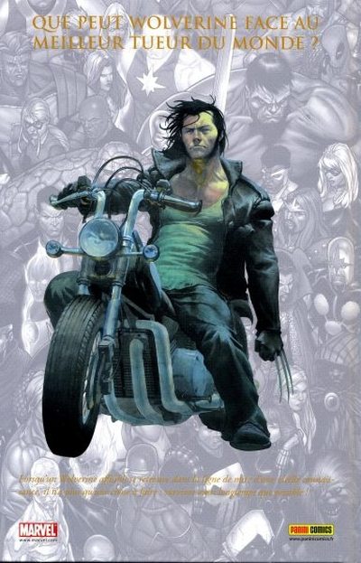 Verso de l'album Marvel Tome 3 Wolverine