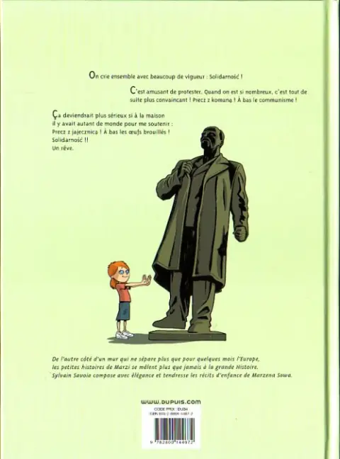 Verso de l'album Marzi Tome 5 Pas de liberté sans solidarité
