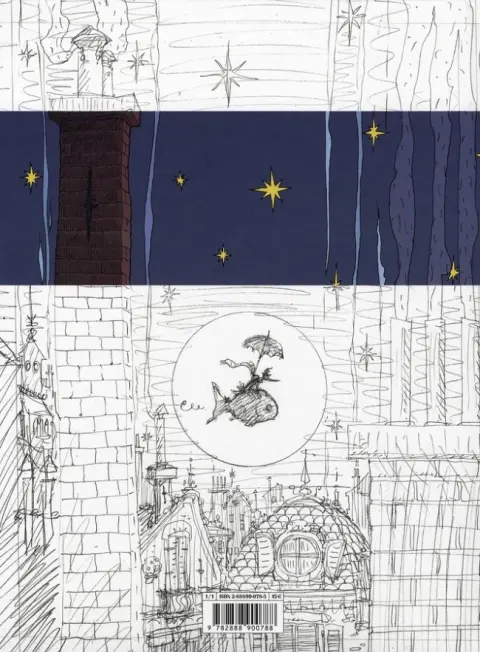 Verso de l'album Mélodie au crépuscule