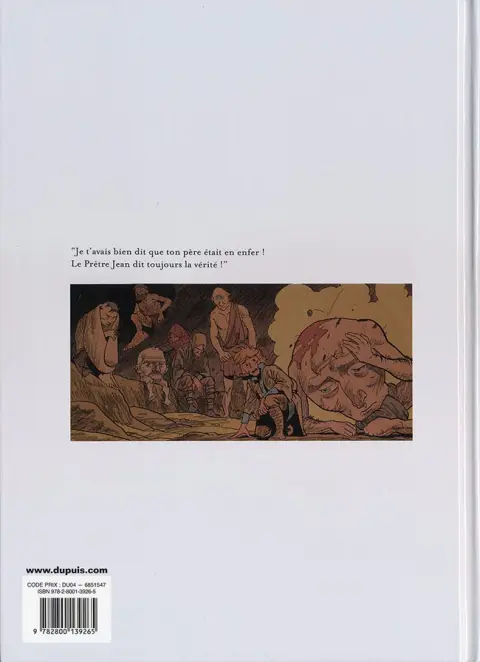 Verso de l'album Messire Guillaume Tome 2 Le pays de vérité