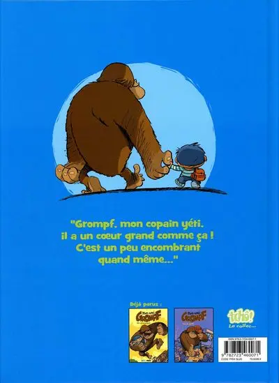 Verso de l'album Mon ami Grompf Tome 3 Cœur de géant