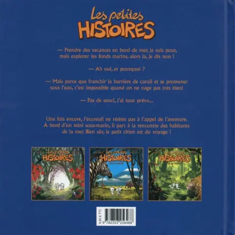 Verso de l'album Les Petites histoires Tome 3 Les petites histoires de la mer