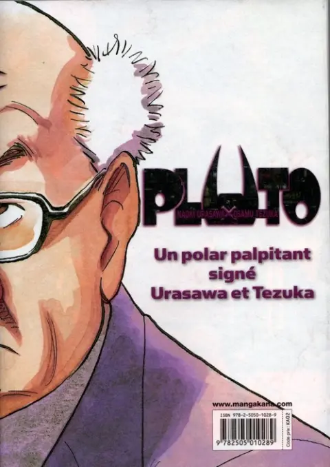 Verso de l'album Pluto 006