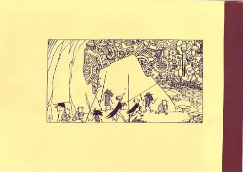 Verso de l'album Les Premiers Hommes dans la Lune Tome 2