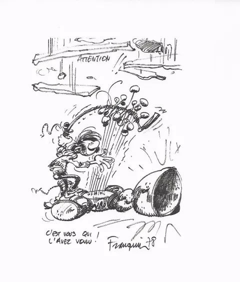 Autre de l'album Gaston Tome 11 Lagaffe nous gâte
