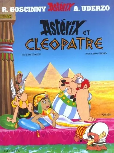 Couverture de l'album Astérix Tome 6 Astérix et Cléopâtre