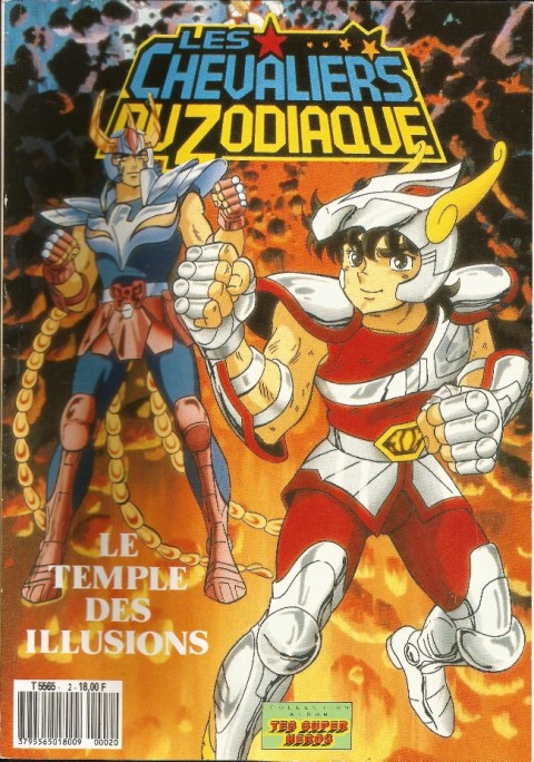 Couverture de l'album Les Chevaliers du zodiaque Tome 2 Le Temple des illusions