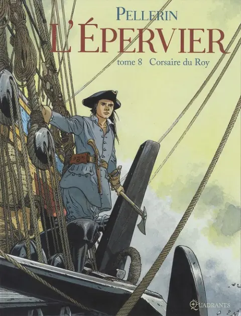 Couverture de l'album L'Épervier Tome 8 Corsaire du Roy