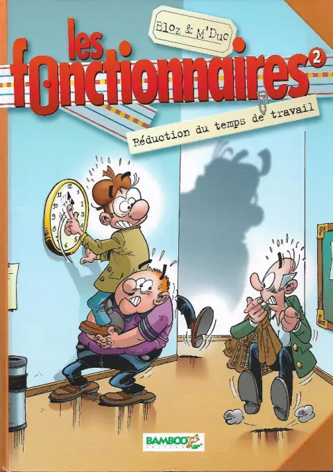 Couverture de l'album Les Fonctionnaires Tome 2 Réduction du temps de travail