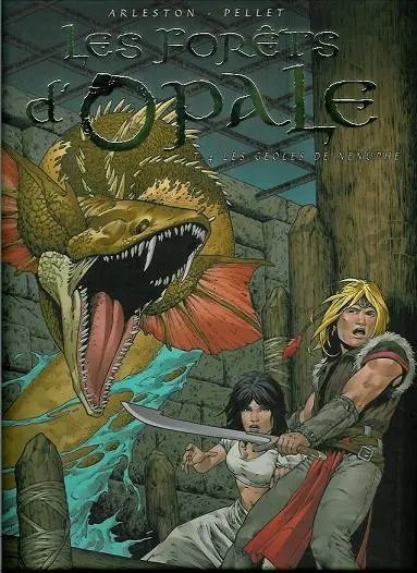 Couverture de l'album Les Forêts d'Opale Tome 4 Les geôles de Nénuphe