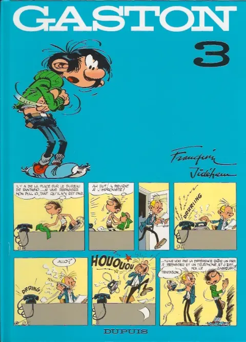 Couverture de l'album Gaston Tome 3 Édition spéciale 40e anniversaire