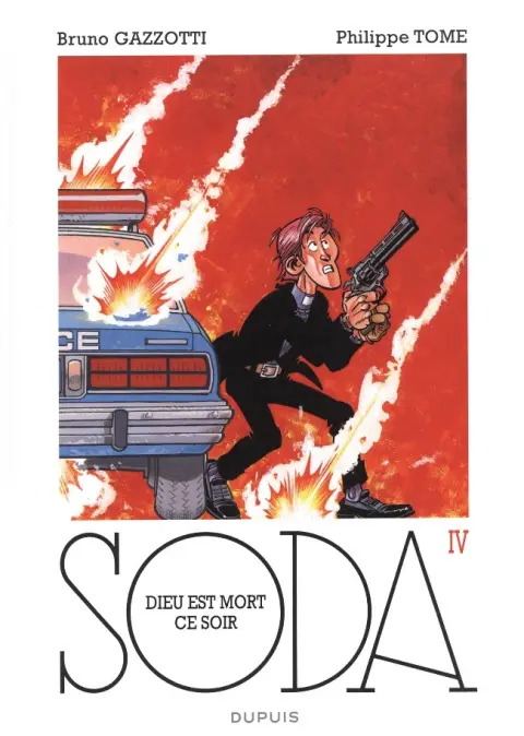 Couverture de l'album Soda Tome 4 Dieu est mort ce soir