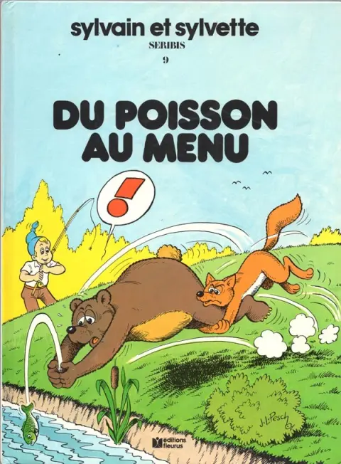 Couverture de l'album Sylvain et Sylvette Tome 9 Du poisson au menu
