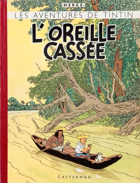 Couverture de l'album Tintin Tome 6 L'oreille cassée