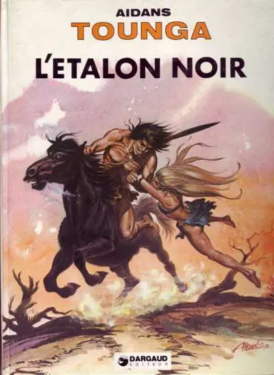 Couverture de l'album Tounga Tome 9 L'étalon noir