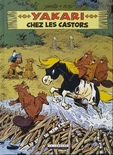 Couverture de l'album Yakari Tome 3 Yakari chez les castors