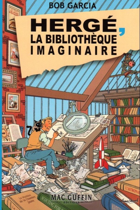 Hergé, la bibliothèque imaginaire