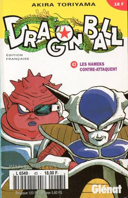 Dragon Ball Tome 43 Les Nameks contre-attaquent