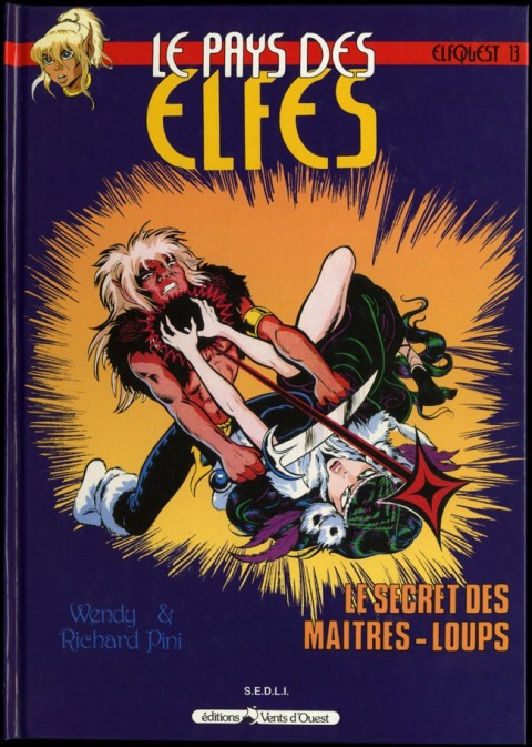 Couverture de l'album ElfQuest - La Fantastique quête des elfes Tome 13 Le secret des maîtres-loups