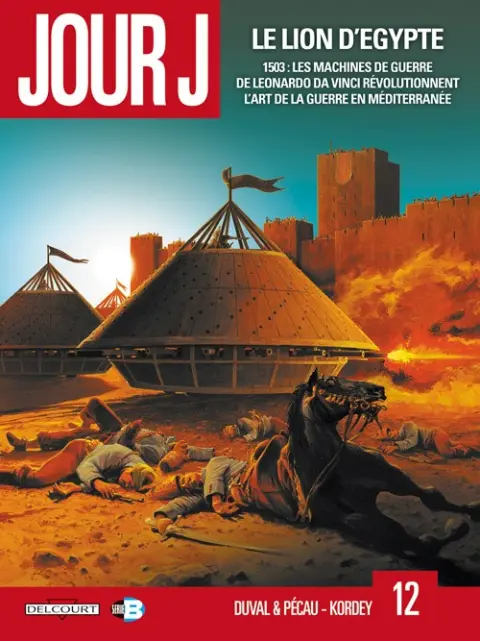 Jour J Tome 12 Le lion d'Égypte