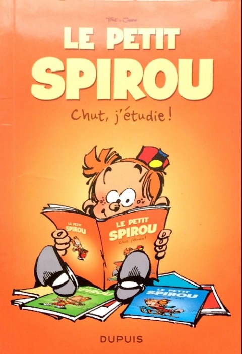 Le Petit Spirou Albums publicitaires pour Quick Chut, j'étudie !