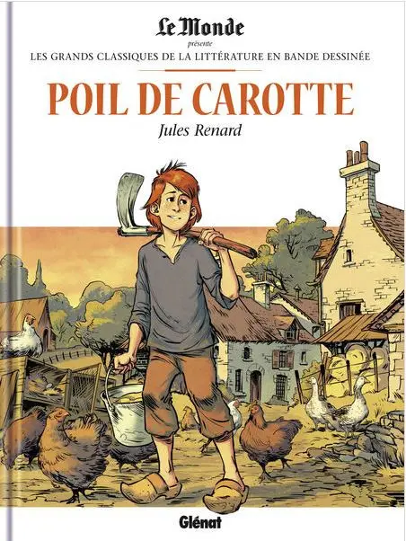 Les Grands Classiques de la littérature en bande dessinée Tome 41 Poil de Carotte