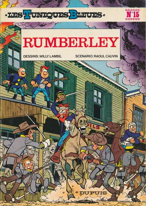 Couverture de l'album Les Tuniques Bleues Tome 15 Rumberley