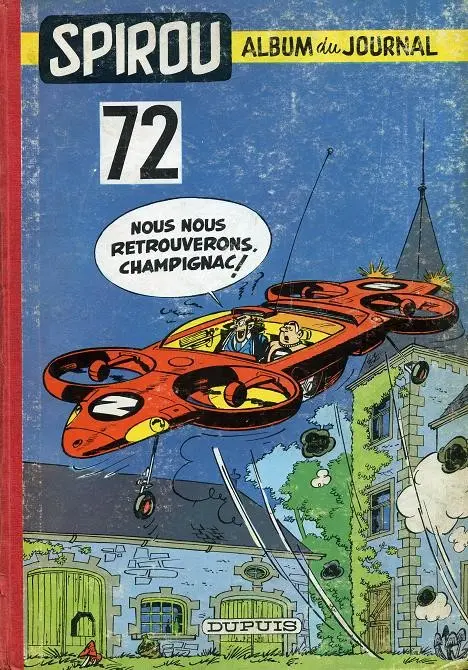Le journal de Spirou Album N° 72