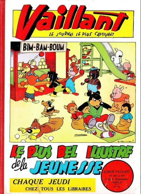Vaillant 1ère série Album N° 28