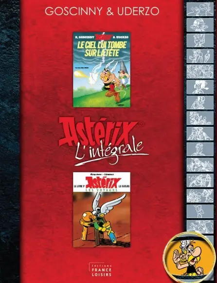 Astérix L'Intégrale Volume 18 Le ciel lui tombe sur la tête - Le livre d'Astérix Le Gaulois / Les voyages